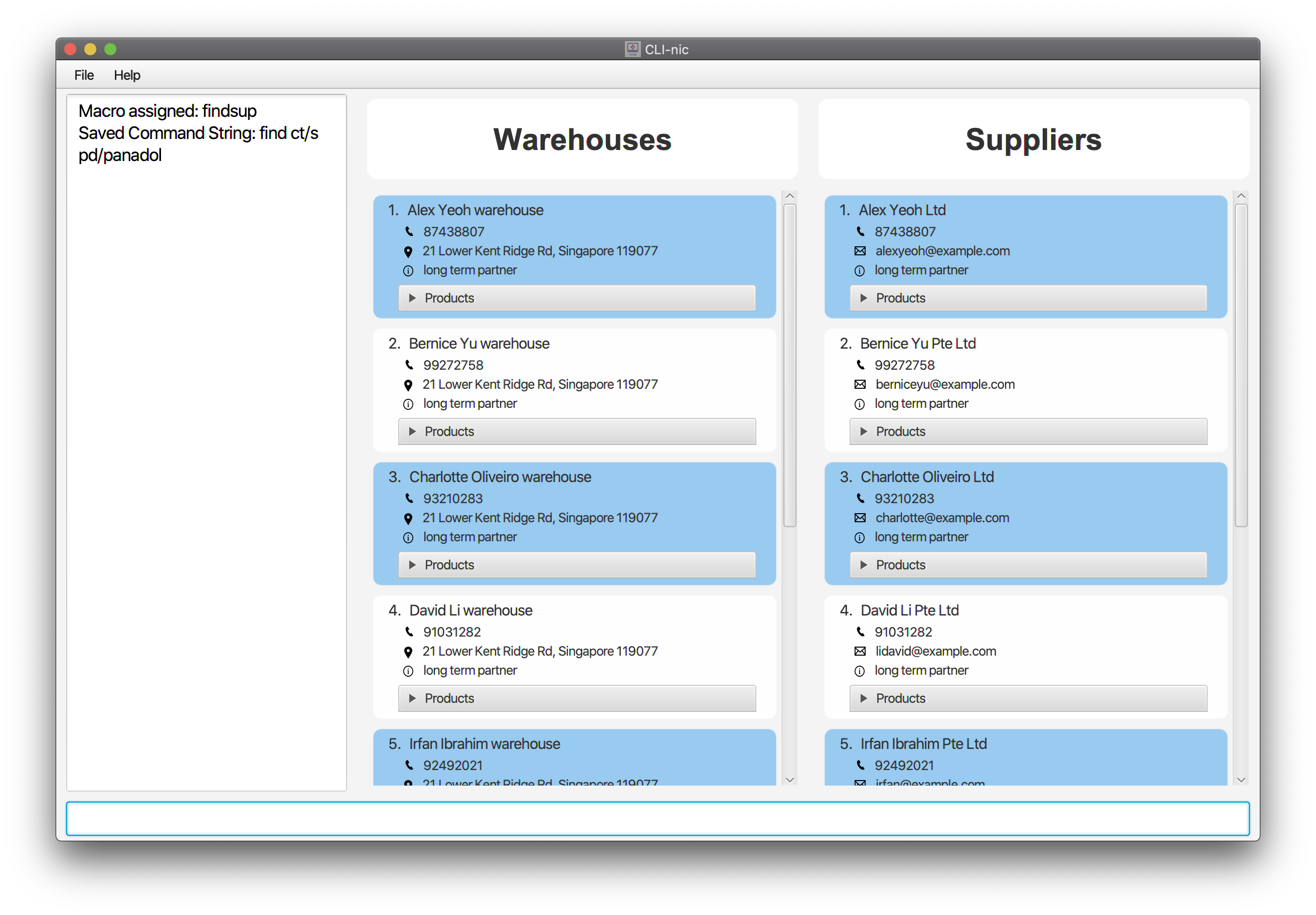 assign macro